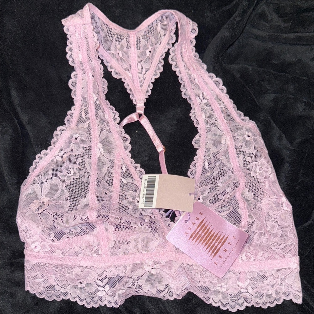 Savage X Fenty Lavender Lace Bralette
